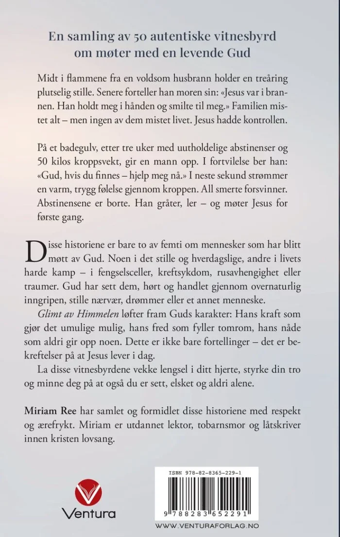 Glimt av himmelen av Miriam Ree