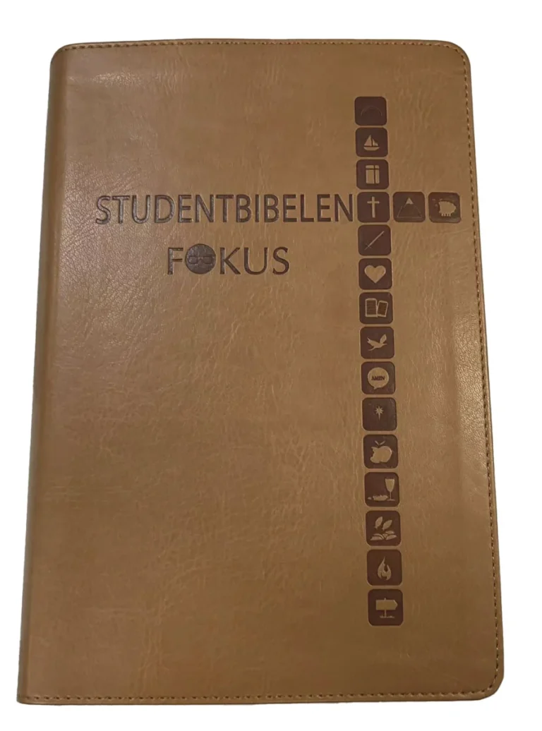 Studentbibelen FOKUS med register (Brun)