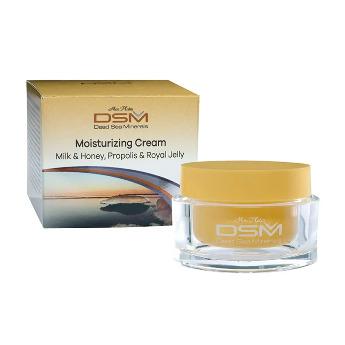 Ansiktskrem med kokosmelk, honning og propolis - for ømfintlig hud (Moisturizing Cream, milk & honey, propolis & royal jelly) Ansiktskrem for ømfintlig hud med kokosmelk, honning og propolis - Bilde 1
